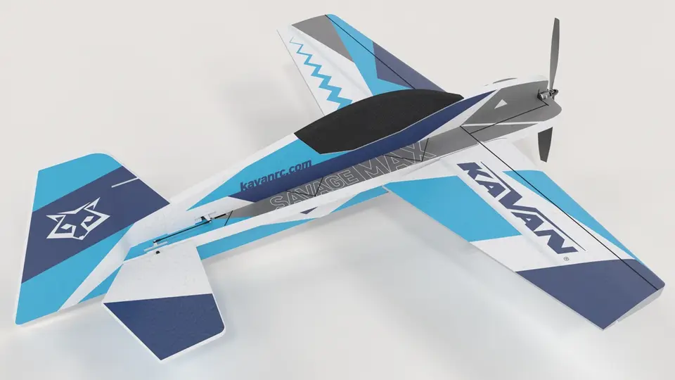 KAVAN Savage MAX 1080mm Kit - blau – Modellflugzentrum Schweiz