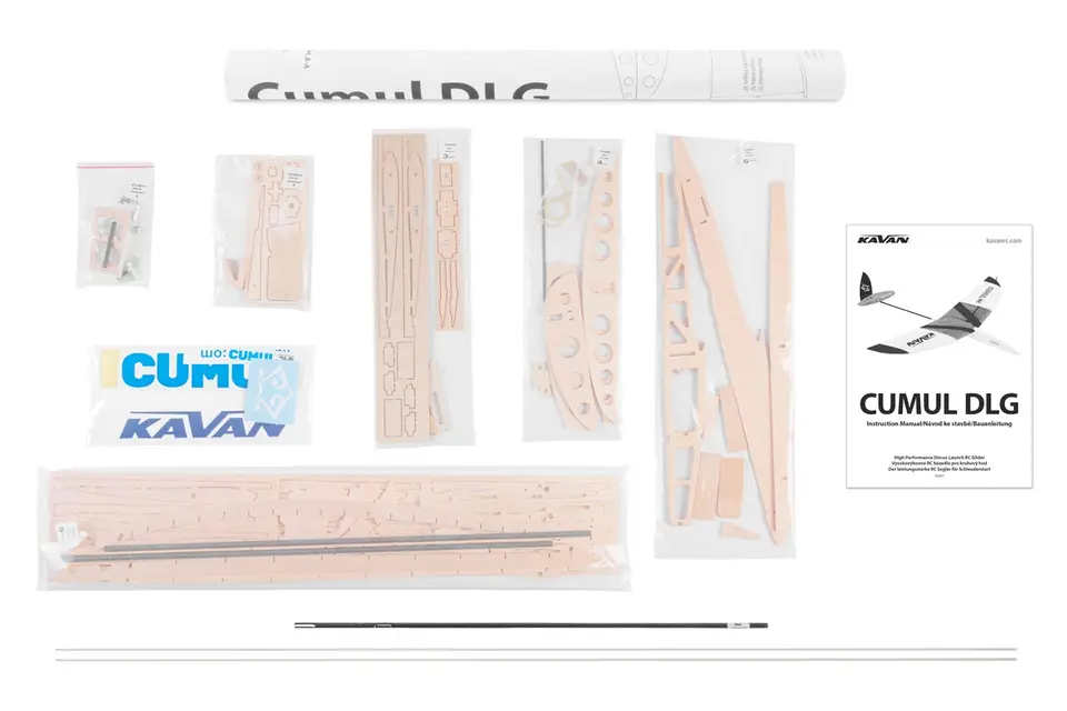 Cumul DLG 1096mm Kit von Kavan – Modellflugzentrum Schweiz