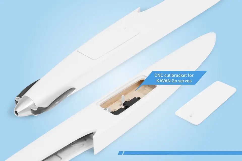 KAVAN Mirai V-Tail 1995mm Kit – Modellflugzentrum Schweiz