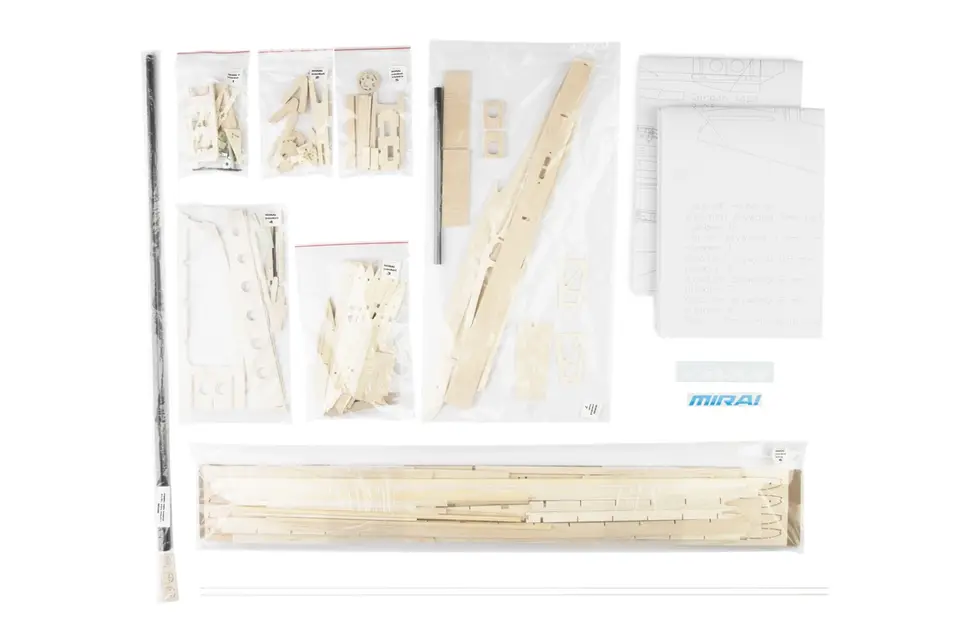 KAVAN Mirai V-Tail 1995mm Kit – Modellflugzentrum Schweiz
