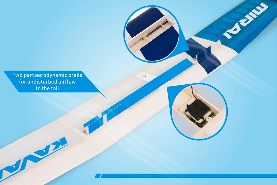 Mirai 1995mm Kit von Kavan – Modellflugzentrum Schweiz