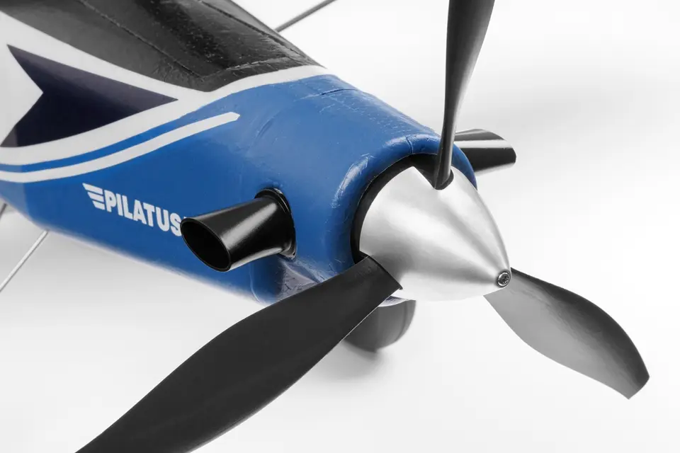 KAVAN Pilatus PC-6 Porter 1500mm ARF - blau, mit R8 Rx – Modellflugzentrum Schweiz