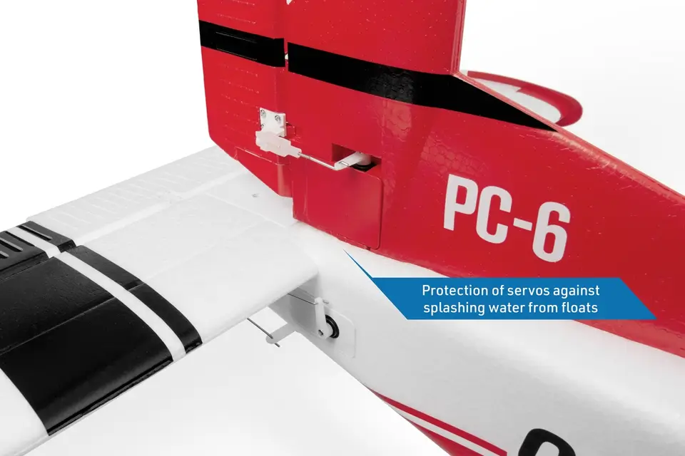 KAVAN Pilatus PC-6 Porter 1500mm ARF - blau, mit R8 Rx – Modellflugzentrum Schweiz