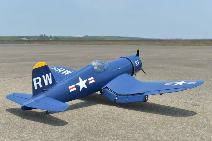 PH129 Phoenix F4U Corsair - 60ccm - 217cm von PHOENIX MODEL – Modellflugzentrum Schweiz