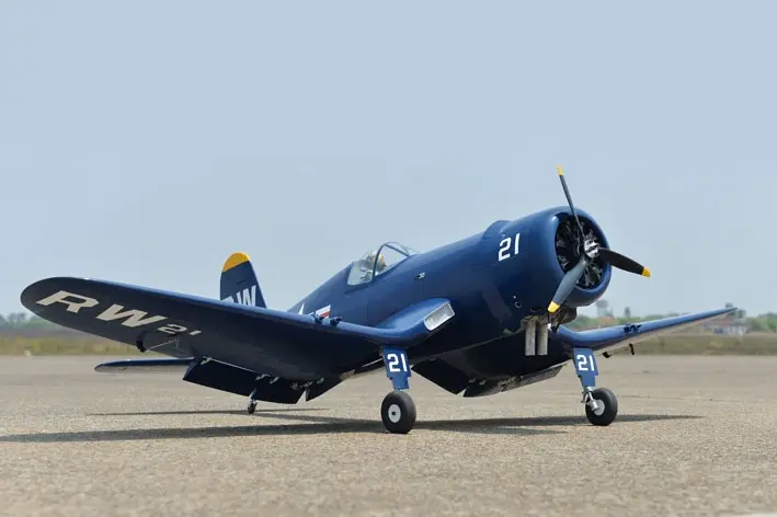 PH129 Phoenix F4U Corsair - 60ccm - 217cm von PHOENIX MODEL – Modellflugzentrum Schweiz