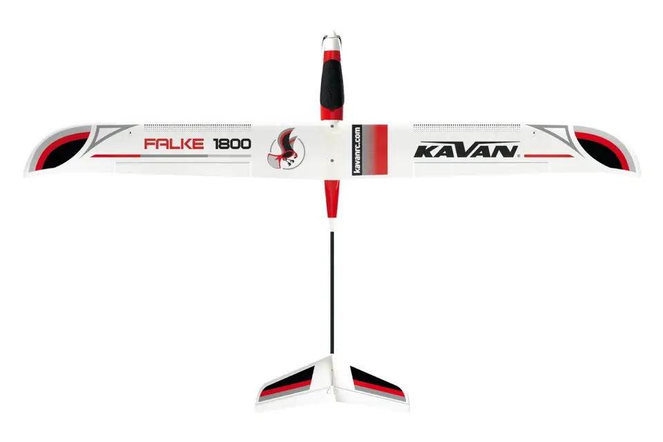 KAVAN Falke 1800mm ARF - rot – Modellflugzentrum Schweiz