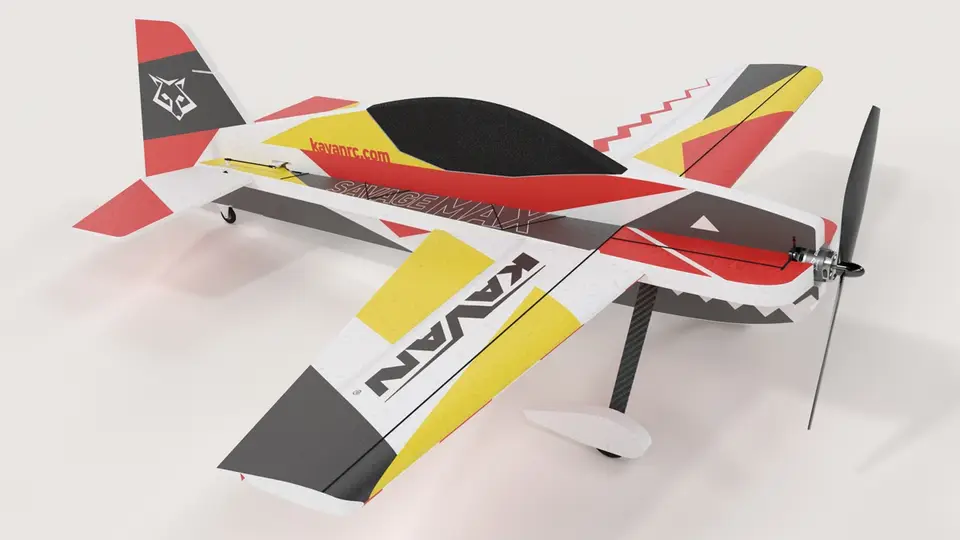 KAVAN Savage MAX - rot - Beschädigt – Modellflugzentrum Schweiz