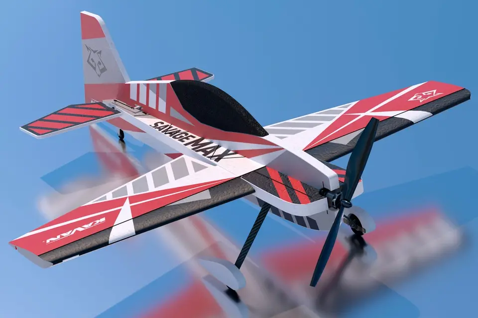 KAVAN Savage MAX V2 1080mm Kit - rot – Modellflugzentrum Schweiz