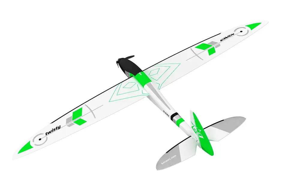 KAVAN Twisty 1512mm ARF - grün – Modellflugzentrum Schweiz