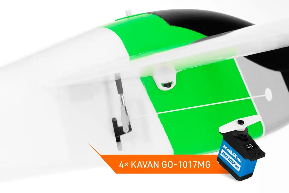 KAVAN Twisty 1512mm ARF - grün – Modellflugzentrum Schweiz