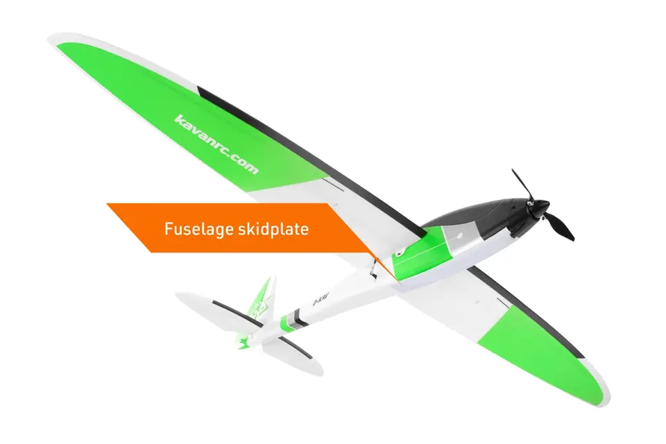 KAVAN Twisty 1512mm ARF - grün – Modellflugzentrum Schweiz