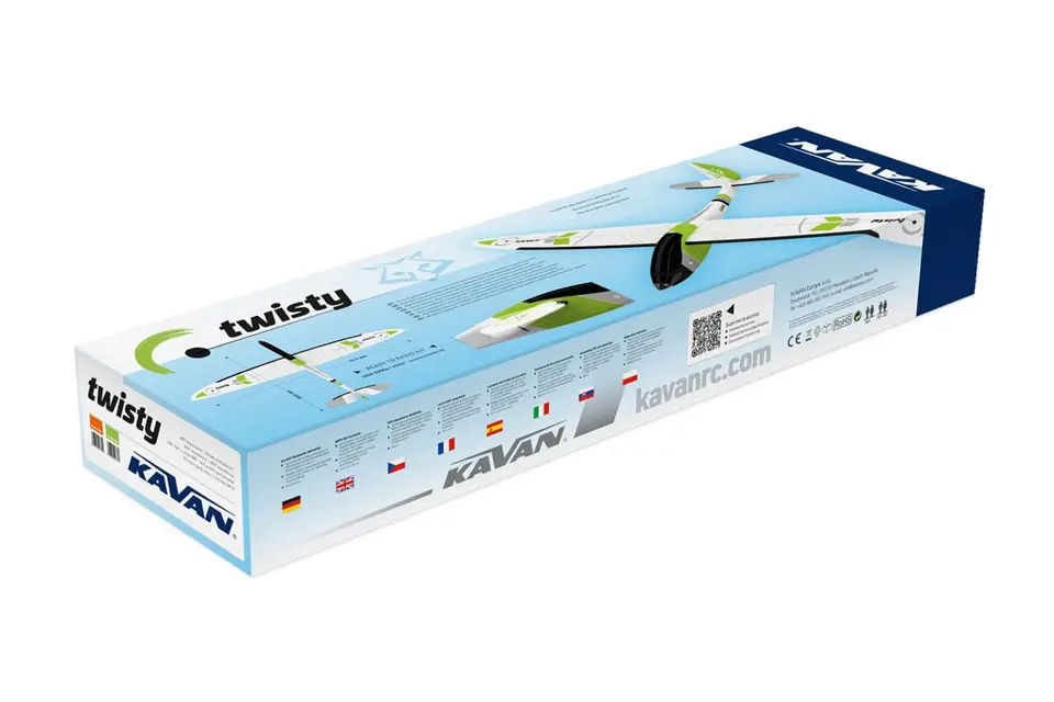 KAVAN Twisty 1512mm ARF - grün – Modellflugzentrum Schweiz