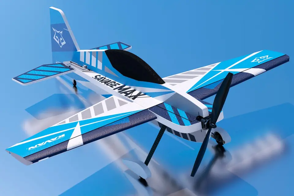 Savage MAX V2 1080mm Kit - blau von Kavan – Modellflugzentrum Schweiz