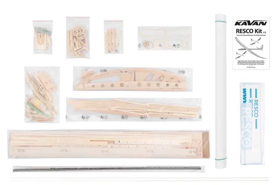 KAVAN Resco 1990mm Kit – Modellflugzentrum Schweiz