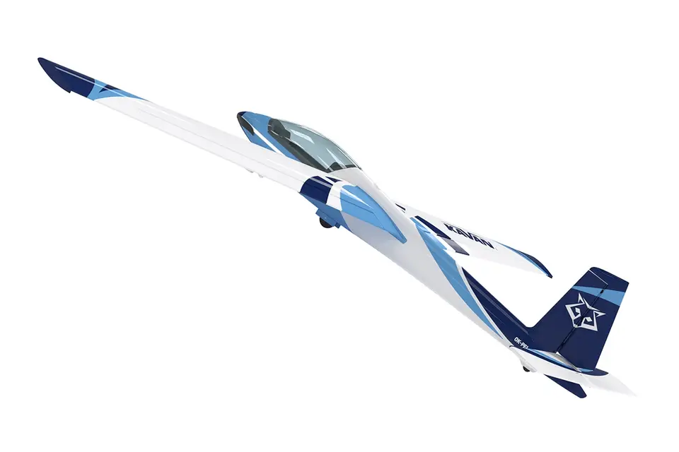 KAVAN Swift S-1 2400mm ARF - blau, mit R8 Vario Rx – Modellflugzentrum Schweiz