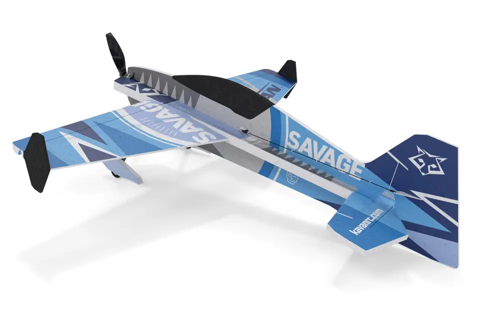 KAVAN Savage Mini - blau - beschädigt – Modellflugzentrum Schweiz