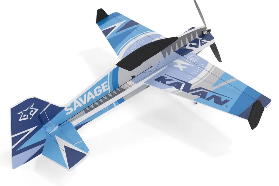 KAVAN Savage Mini - blau - beschädigt – Modellflugzentrum Schweiz