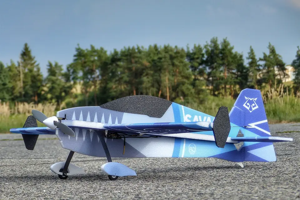 KAVAN Savage Mini - blau - beschädigt – Modellflugzentrum Schweiz