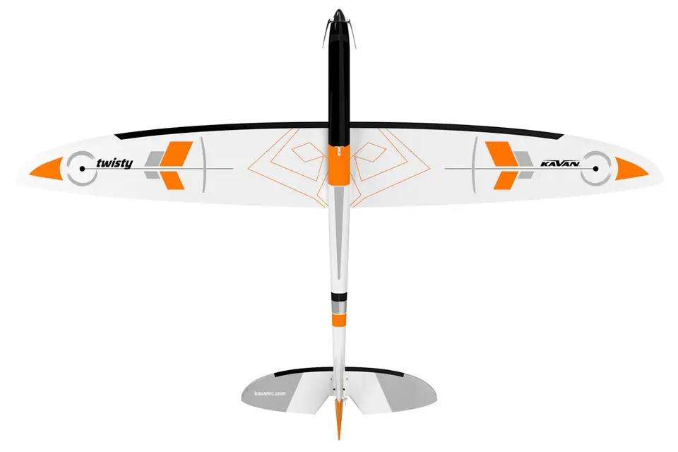 KAVAN Twisty 1512mm ARF - orange – Modellflugzentrum Schweiz