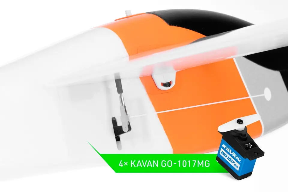 KAVAN Twisty 1512mm ARF - orange – Modellflugzentrum Schweiz