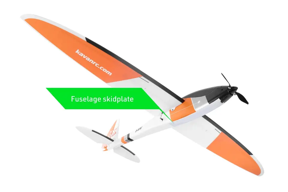 KAVAN Twisty 1512mm ARF - orange – Modellflugzentrum Schweiz