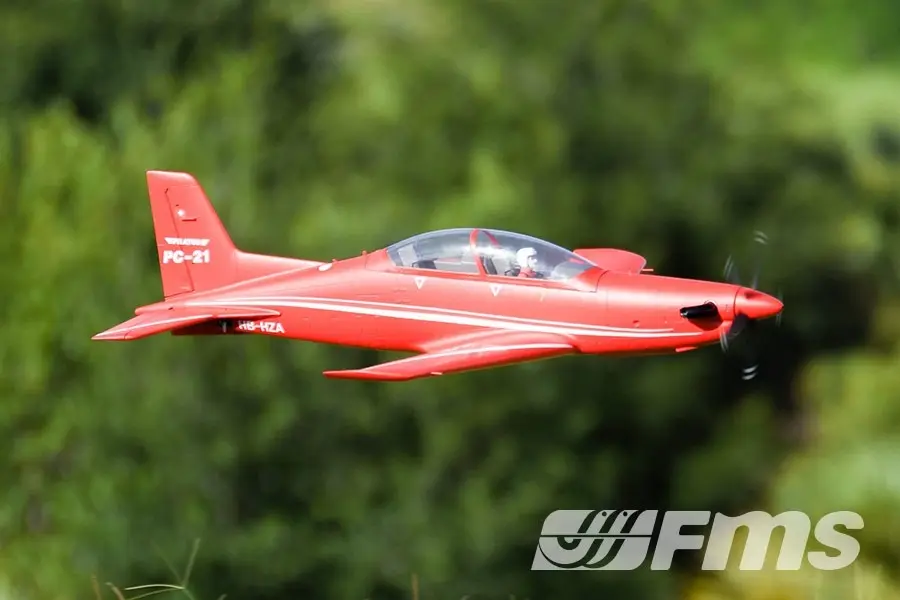 PC-21 1100mm ARF von FMS – Modellflugzentrum Schweiz