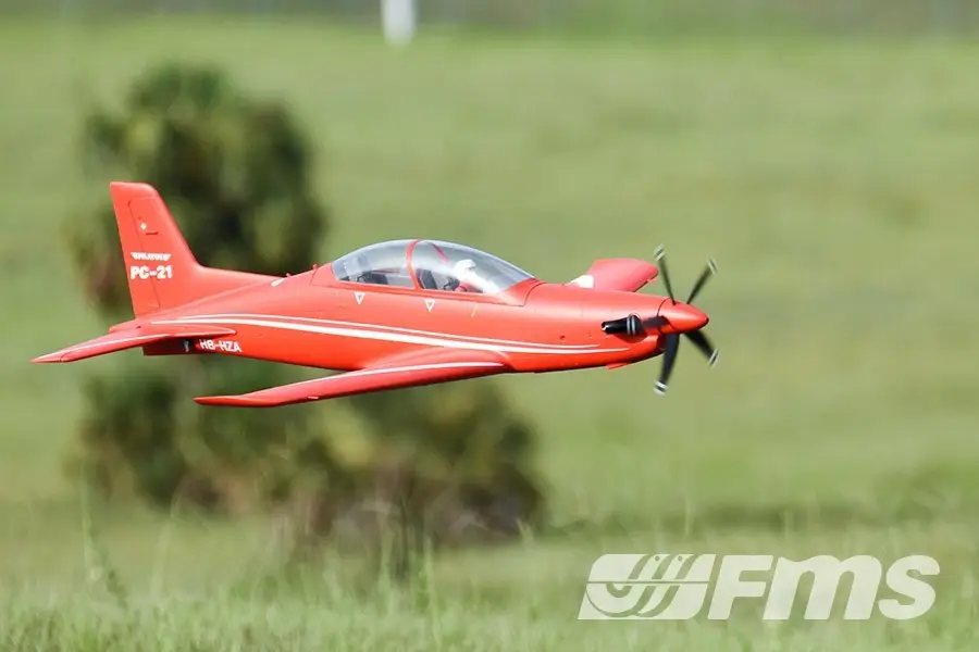 PC-21 1100mm ARF von FMS – Modellflugzentrum Schweiz