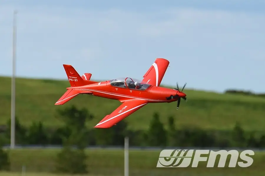 PC-21 1100mm ARF von FMS – Modellflugzentrum Schweiz