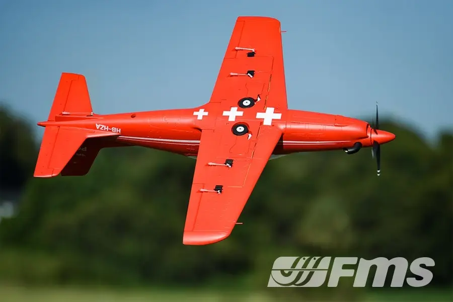 PC-21 1100mm ARF von FMS – Modellflugzentrum Schweiz