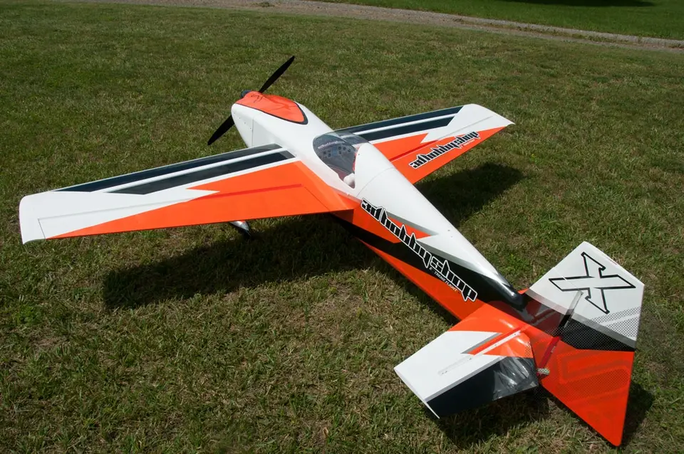 75" Edge 540 – Orange/Weiss 1,90 m von 3DHS – Modellflugzentrum Schweiz