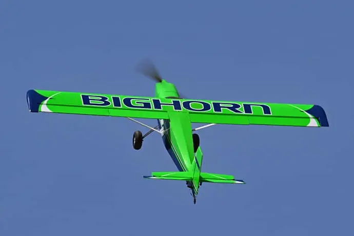 100" Bighorn ARF - grün 2,54 m von OMP Hobby – Modellflugzentrum Schweiz