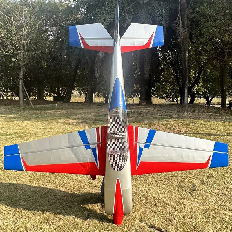 103" Extra NG 2630 mm 120 ccm Rot-Blau-Silber von Pilot RC – Modellflugzentrum Schweiz
