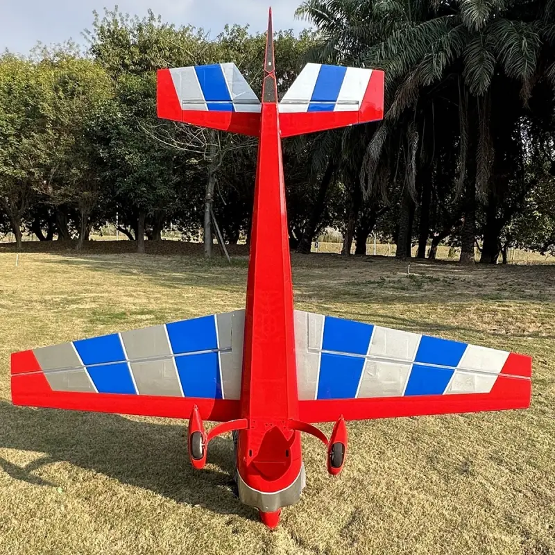 103" Extra NG 2630 mm 120 ccm Rot-Blau-Silber von Pilot RC – Modellflugzentrum Schweiz