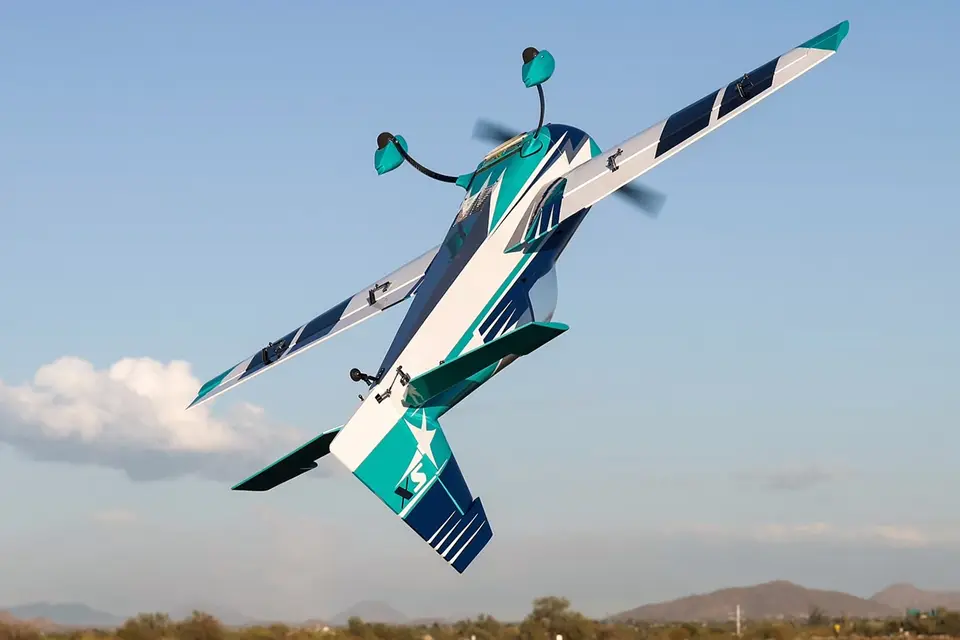 103" Extra SX ARF - Blau 2,61m von AJ Aircraft – Modellflugzentrum Schweiz