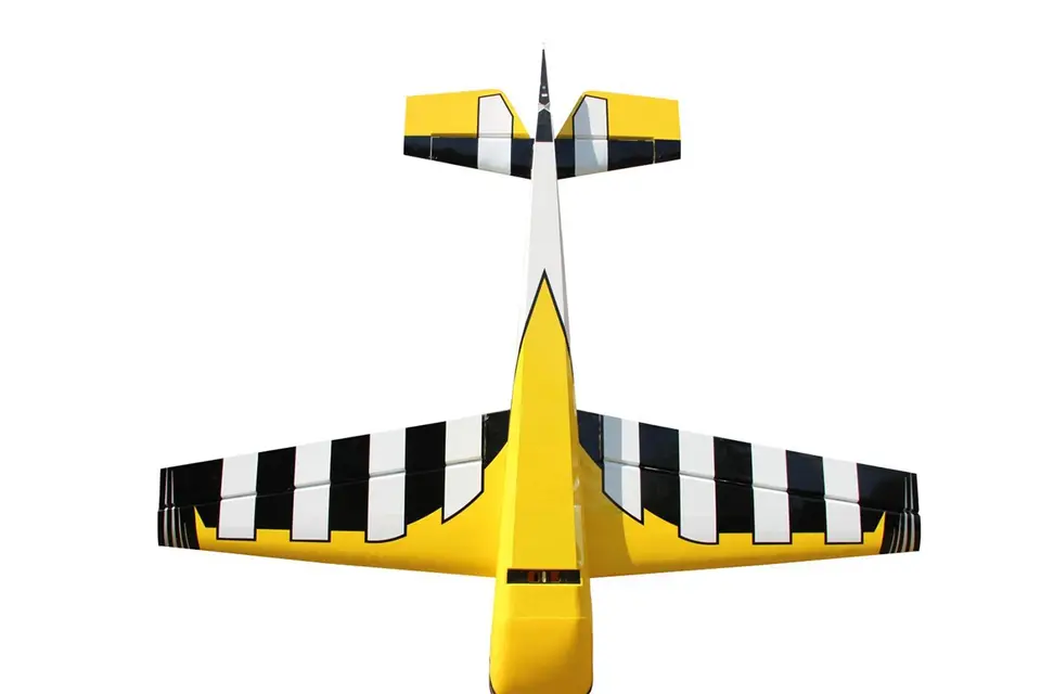 103" Laser 2610 mm 120 ccm Gelb-Schwarz von Pilot RC – Modellflugzentrum Schweiz