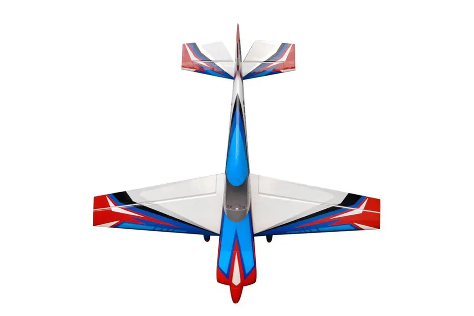 103" Laser V3 2610 mm 120 ccm Blau-Rot Ryu von Pilot RC – Modellflugzentrum Schweiz