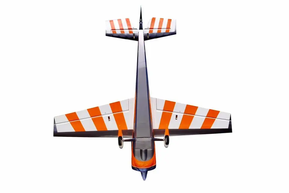 103" Laser V3 2610 mm 120 cm3 Orange-Grau von Pilot RC – Modellflugzentrum Schweiz