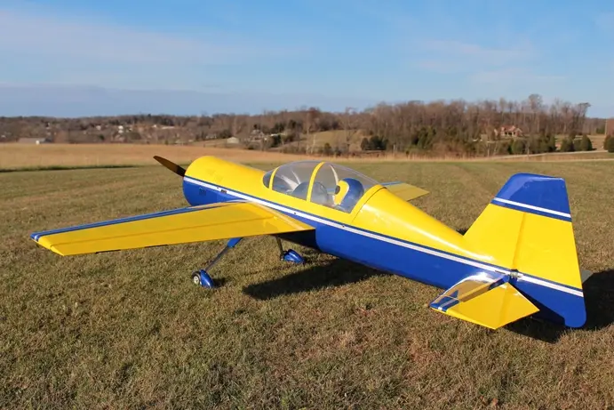 110" Yak 54 EXP Gelb/Blau 2,79 m von Extreme Flight – Modellflugzentrum Schweiz