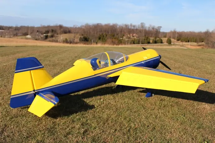 110" Yak 54 EXP Gelb/Blau 2,79 m von Extreme Flight – Modellflugzentrum Schweiz