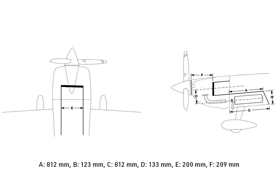 115" Extra NG 2920 mm 150 ccm Grün-Schwarz von Pilot RC – Modellflugzentrum Schweiz