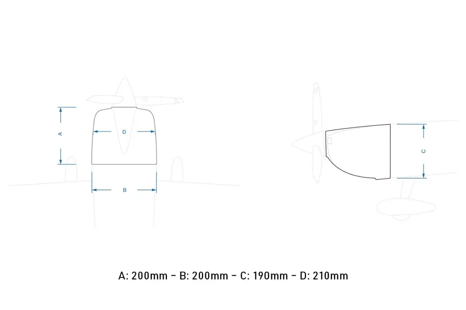 60" Laser 1528 mm Grün-Schwarz von Pilot RC – Modellflugzentrum Schweiz