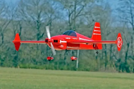 60" Laser V3 Rot/Weiss/Gold 1,52 m von Extreme Flight – Modellflugzentrum Schweiz