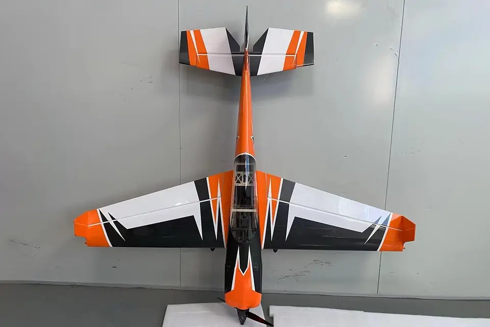 61" Raven SLE ARF – orange/schwarz von AJ Aircraft – Modellflugzentrum Schweiz