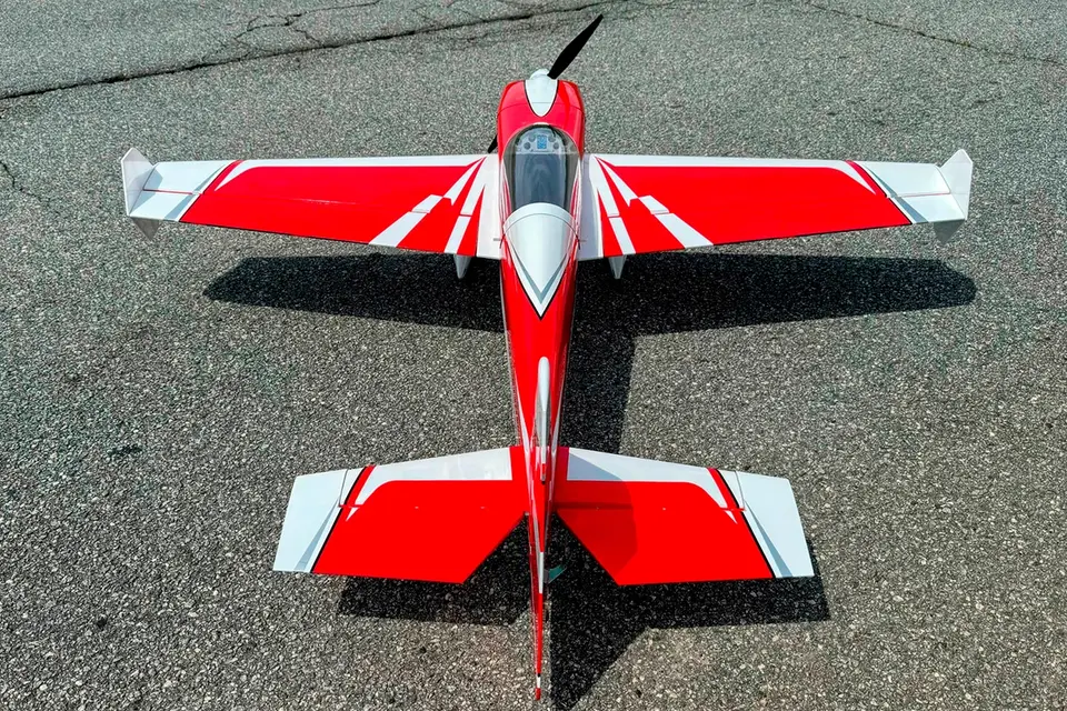 67" Extra NG Red/White 1,7m von Extreme Flight – Modellflugzentrum Schweiz