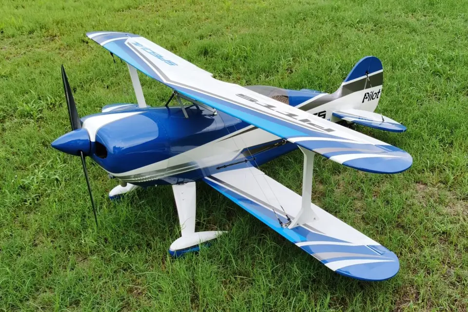 73" Pitts S2B Blau (1,85 m) von Pilot RC – Modellflugzentrum Schweiz