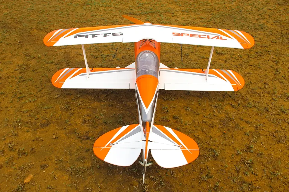 73" Pitts S2B Orange (1,85 m) von Pilot RC – Modellflugzentrum Schweiz