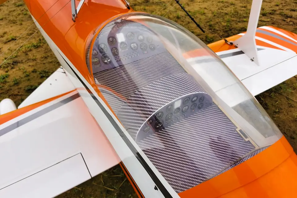 73" Pitts S2B Orange (1,85 m) von Pilot RC – Modellflugzentrum Schweiz