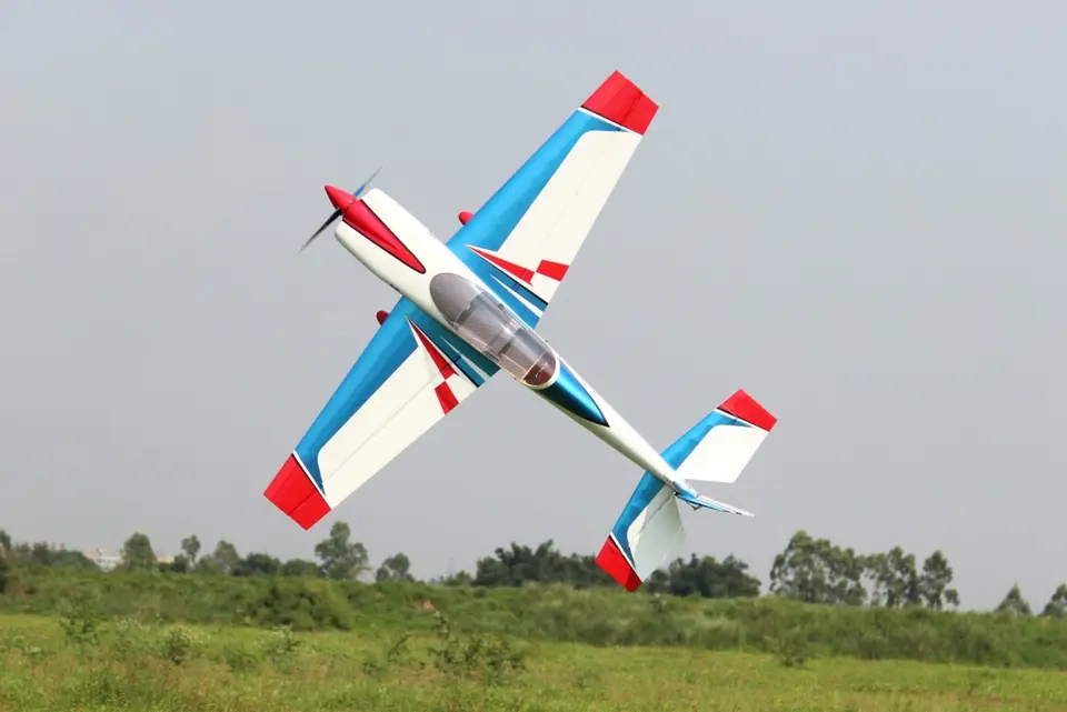 78" Extra NG (1,97m) 35cm3 Rot-Blau-Weiss von Pilot RC – Modellflugzentrum Schweiz