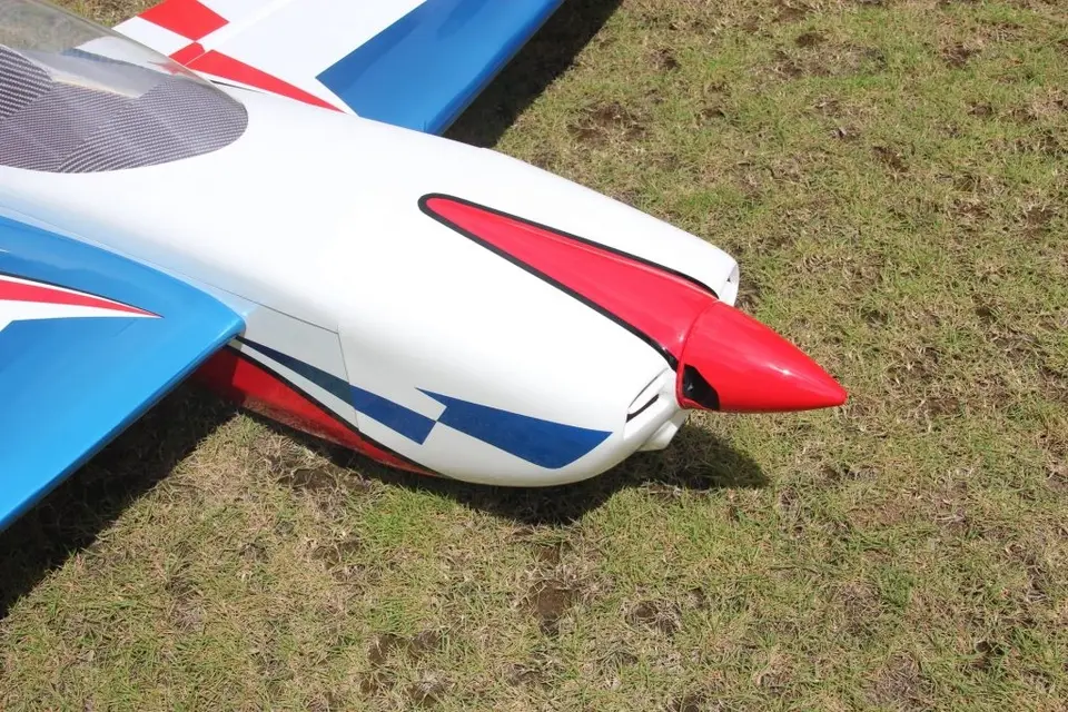 78" Extra NG (1,97m) 35cm3 Rot-Blau-Weiss von Pilot RC – Modellflugzentrum Schweiz