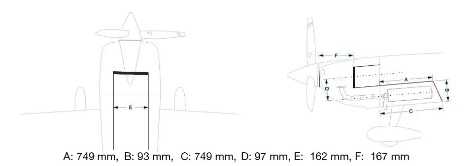 84" Slick 2133 mm Grün-Blau von Pilot RC – Modellflugzentrum Schweiz